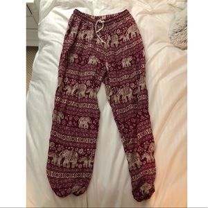 flowy elephant pants